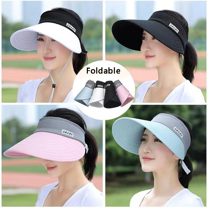 Packable Hat Nylon - Женская пляжная шляпа с широким полям,