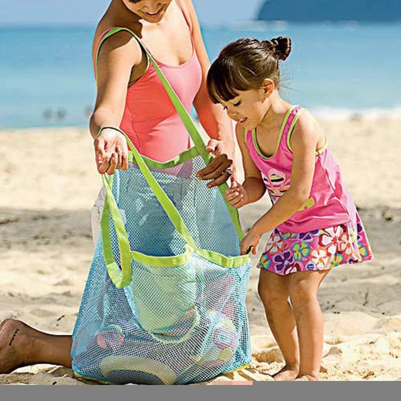 Beach Towel Large - Детская переносная сетчатая сумка для хранения
