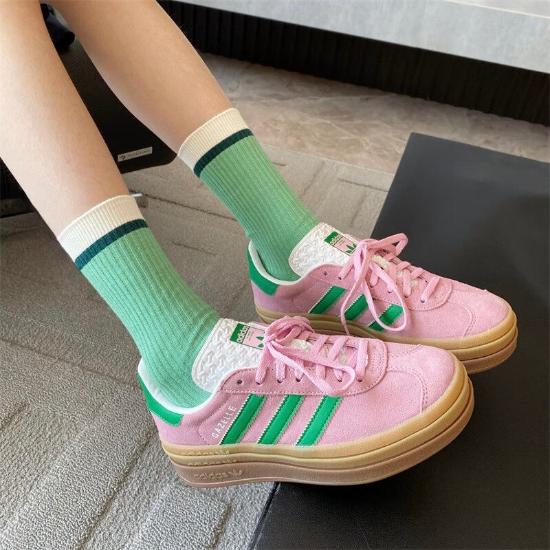 Adidas Shoes Samba - Кроссовки Adidas IE0420 Retro женские замшевые