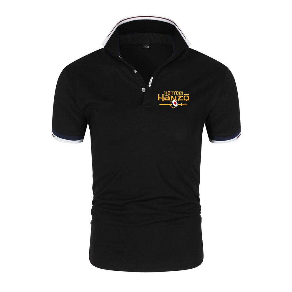 Polo Shirt Pique - Мужская летняя футболка-поло Hattori Hanzo с