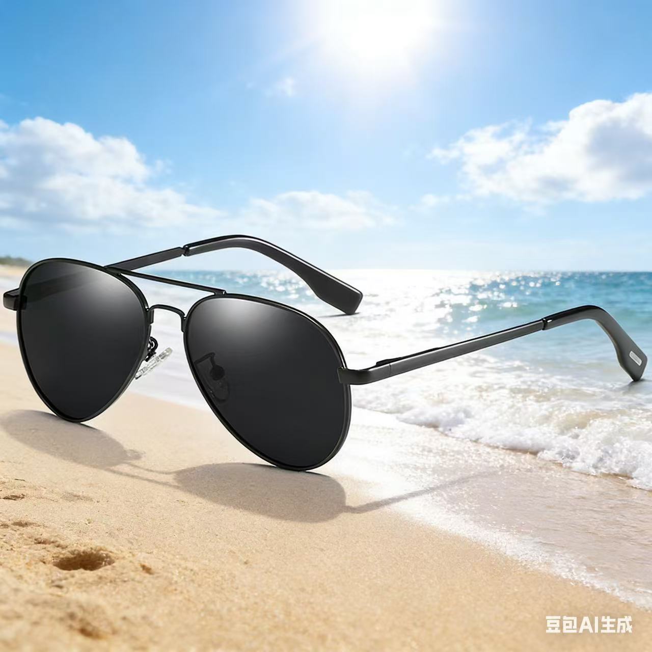 Sunglasses Aviator Polarized - Поляризованные солнцезащитные очки-авиаторы унисекс с маленькой