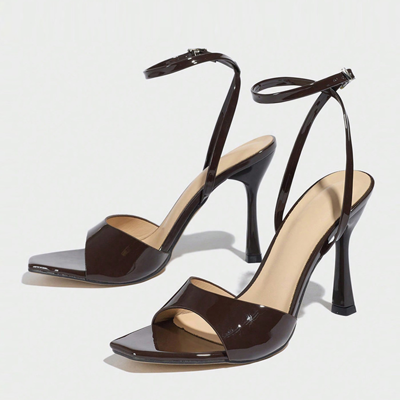Casual Sandal Leather - Liyke/Новые модные дизайнерские сандалии с квадратным