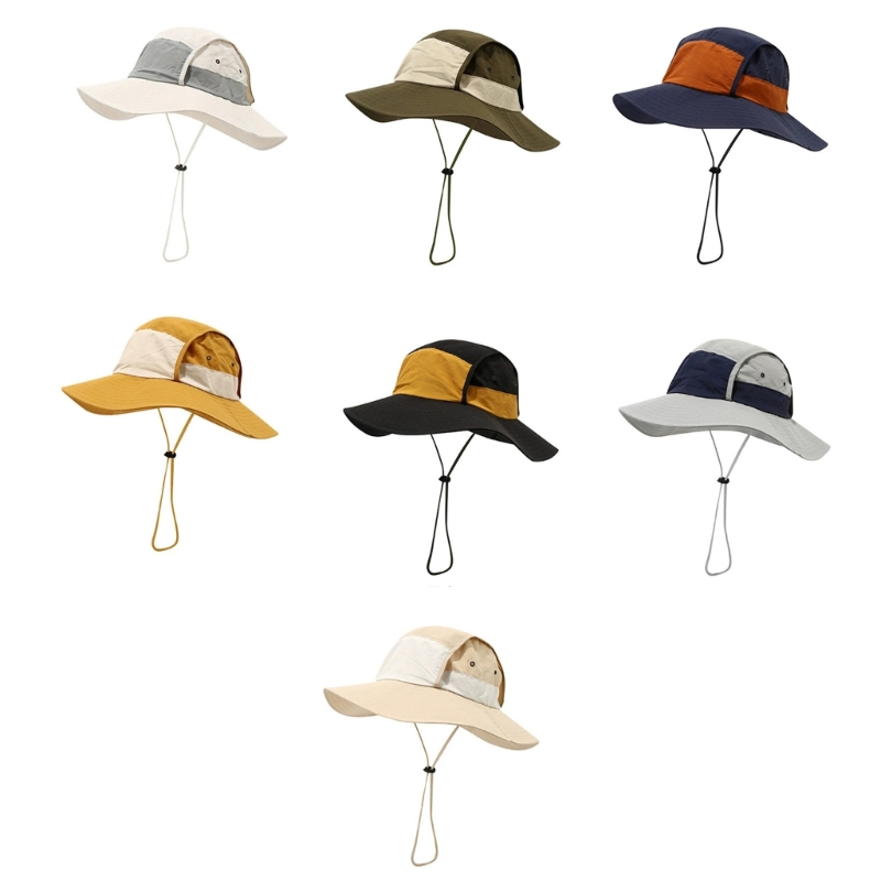Packable Hat Nylon - Упакованная уличная рыбацкая шляпа с широкими