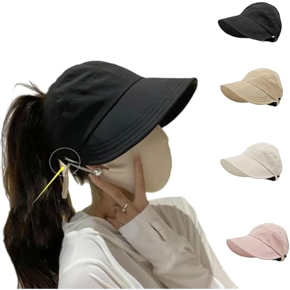 Packable Hat Nylon - Солнцезащитные шляпы для женщин с широкими