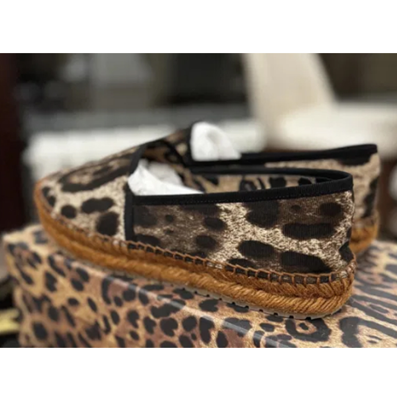 Espadrille Slip On - Женские туфли на плоской подошве с