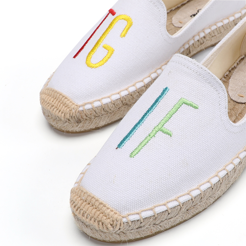 Espadrille Slip On - Новые лимитированные женские эспадрильи из конопляной