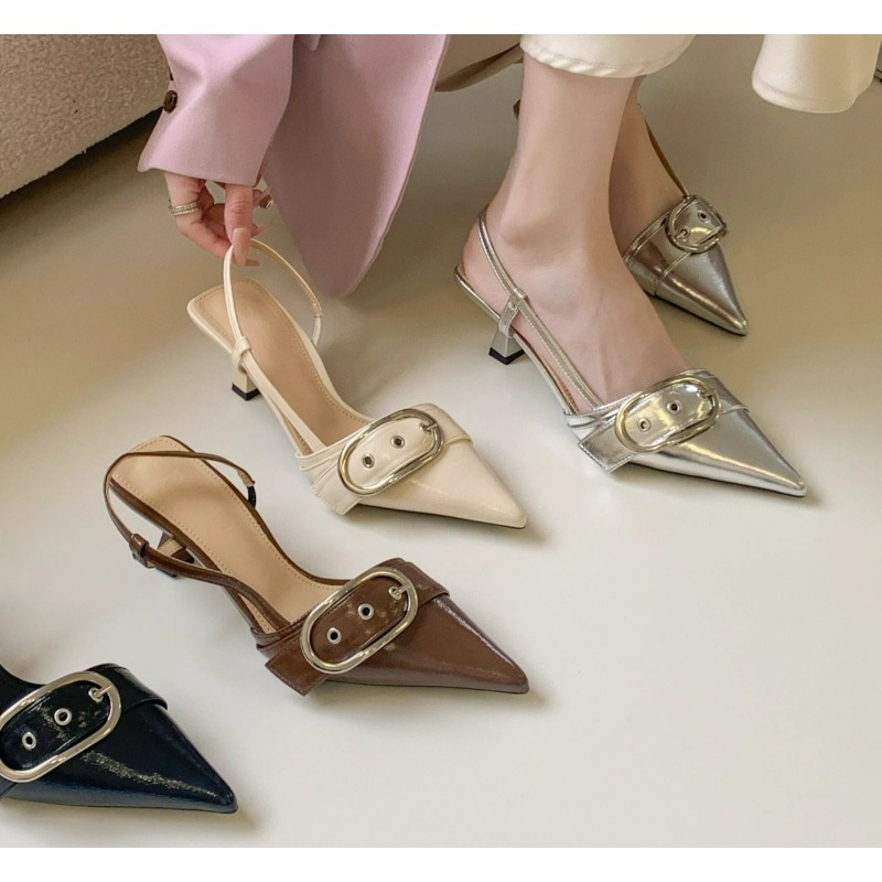 Новые ретро-туфли на высоком к – обзор и цена Casual Sandal Leather