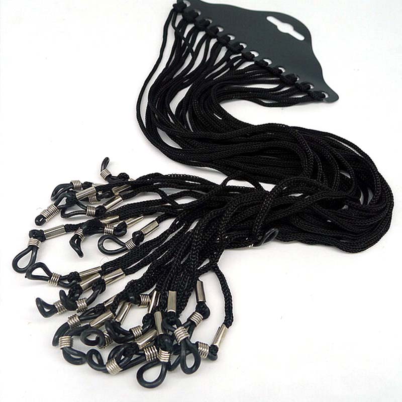 12 шт./компл., черный нейлонов – обзор и цена Sunglass Retainer Cord