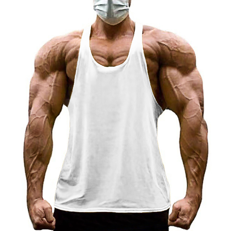 Мужские летние хлопковые дышащ – обзор и цена Tank Top Muscle