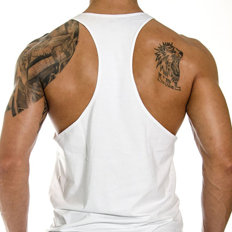 Мужские летние хлопковые дышащ – обзор и цена Tank Top Muscle