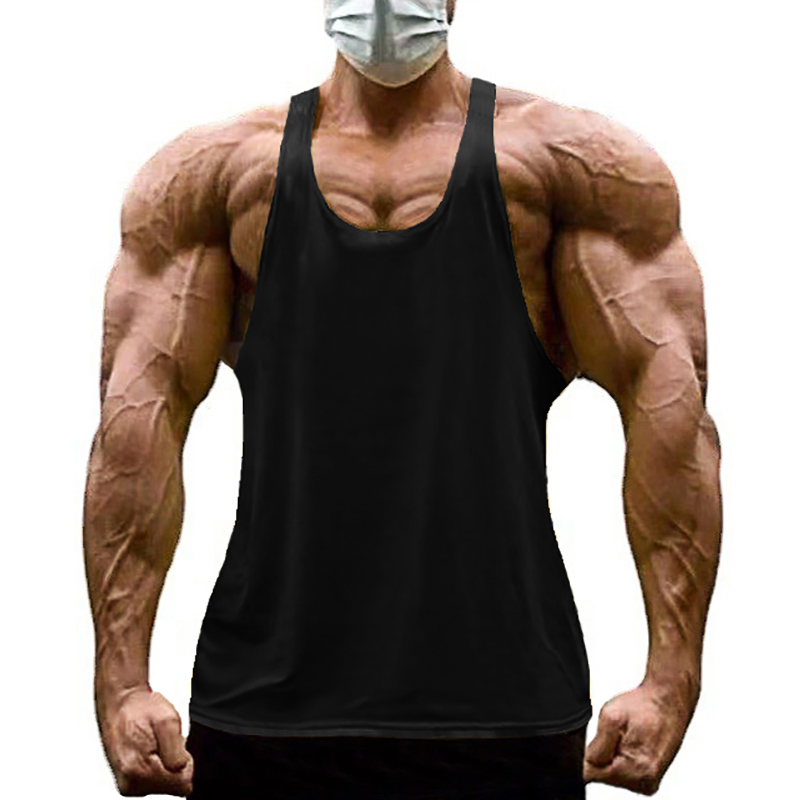 Мужские летние хлопковые дышащ – обзор и цена Tank Top Muscle