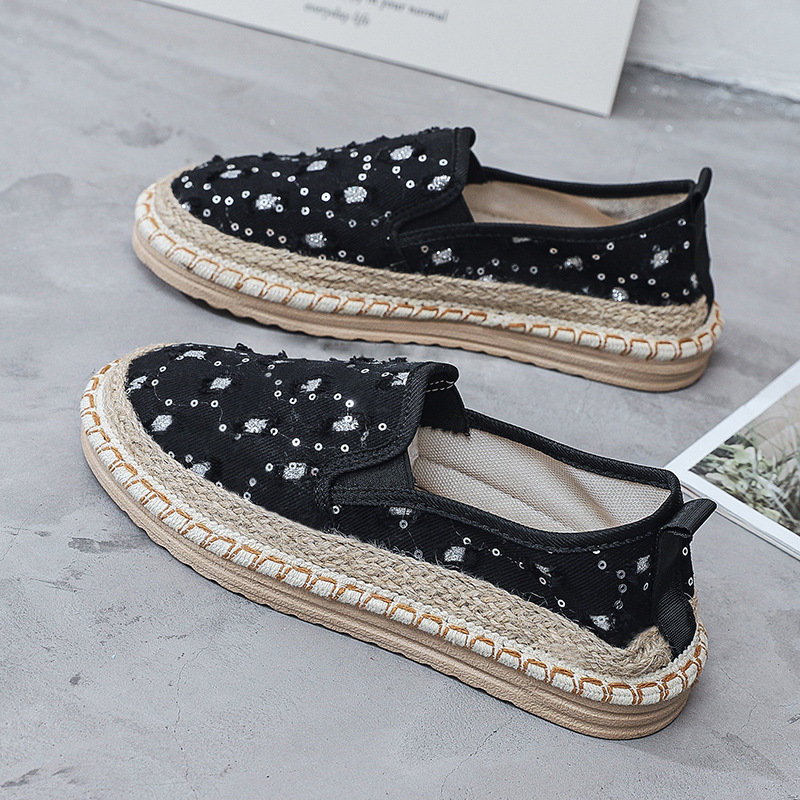 Лоферы женские холщовые на пло – обзор и цена Espadrille Slip On
