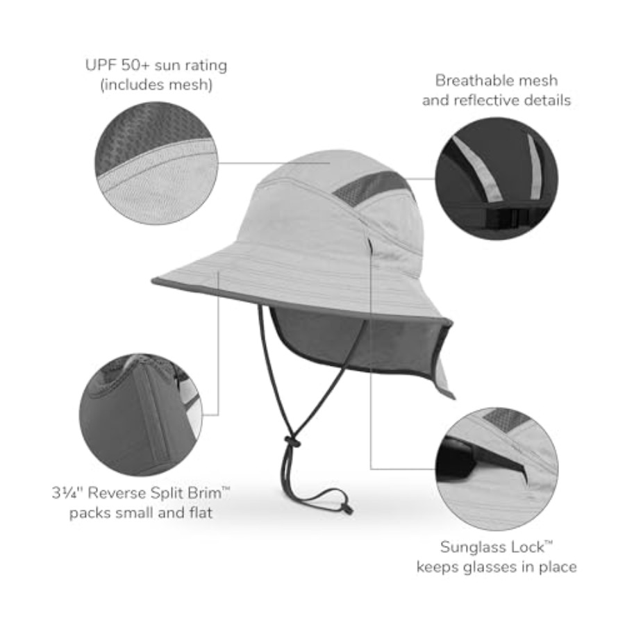 Шляпа Ultra Adventure - солнце – обзор и цена Packable Hat Nylon