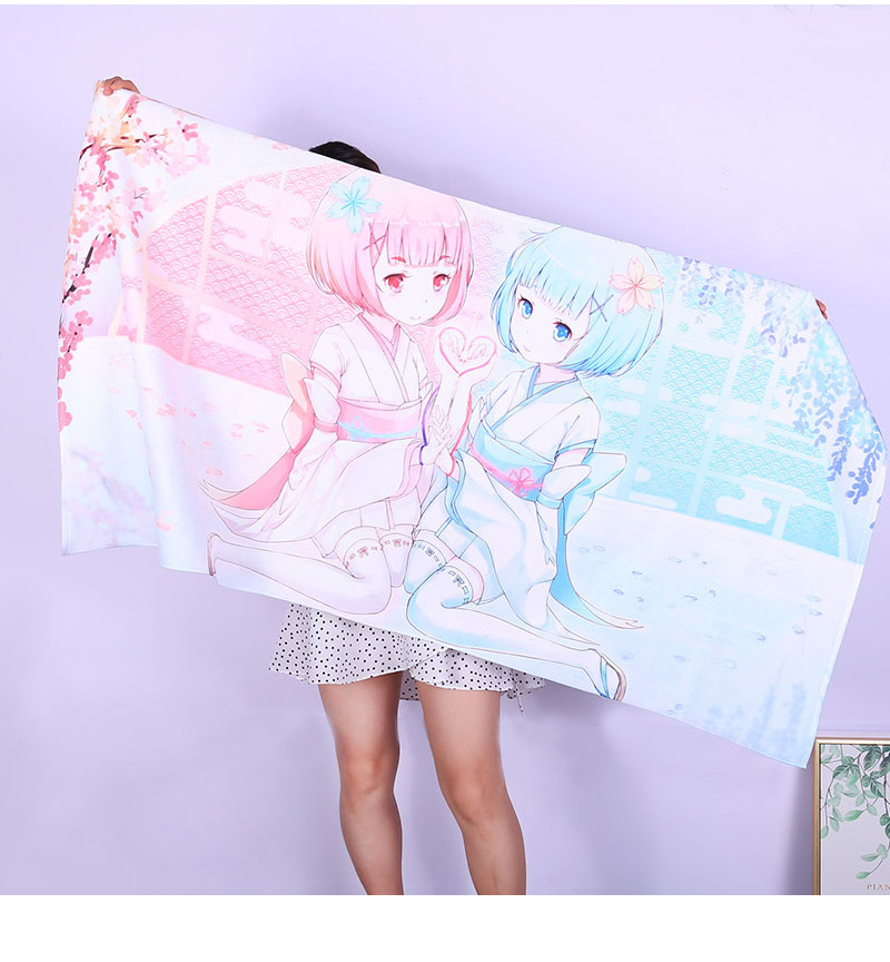 2024 Re: жизнь в другом мире о – обзор и цена Beach Towel Large