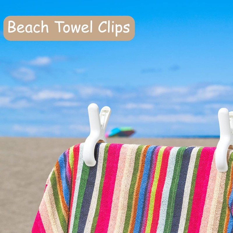Набор из 6 пластиковых прищепо – обзор и цена Beach Towel Large