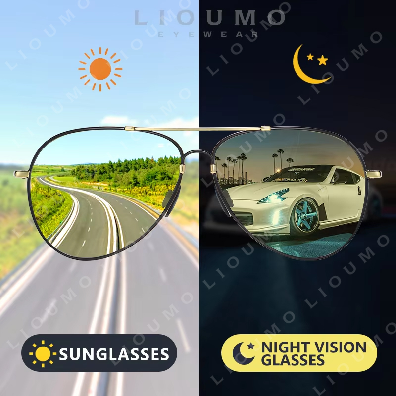Солнцезащитные очки LIOUMO 202 – обзор и цена Sunglasses Aviator Polarized