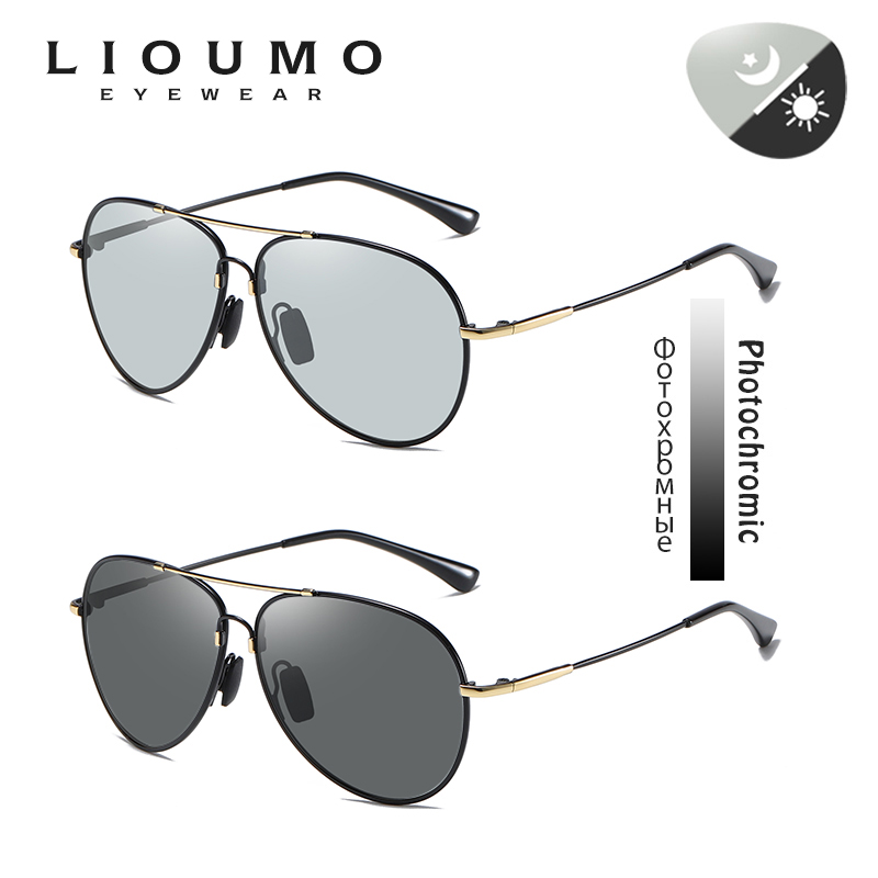 Солнцезащитные очки LIOUMO 202 – обзор и цена Sunglasses Aviator Polarized