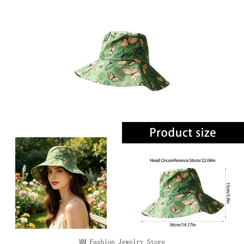 Зеленая панама с принтом, рыба – обзор и цена Packable Hat Nylon