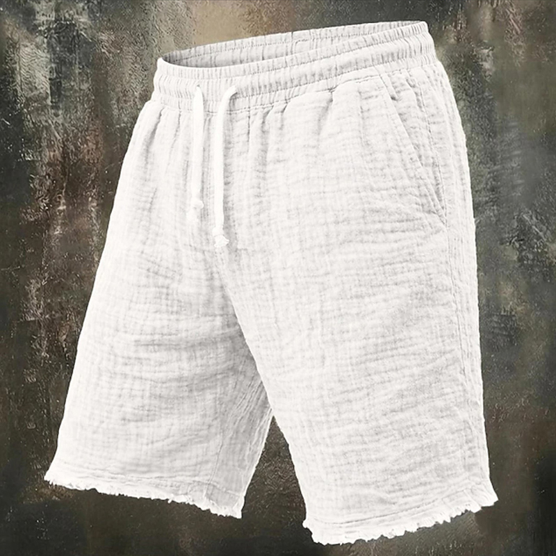 Модные рваные льняные шорты дл – обзор и цена Short Linen Drawstring