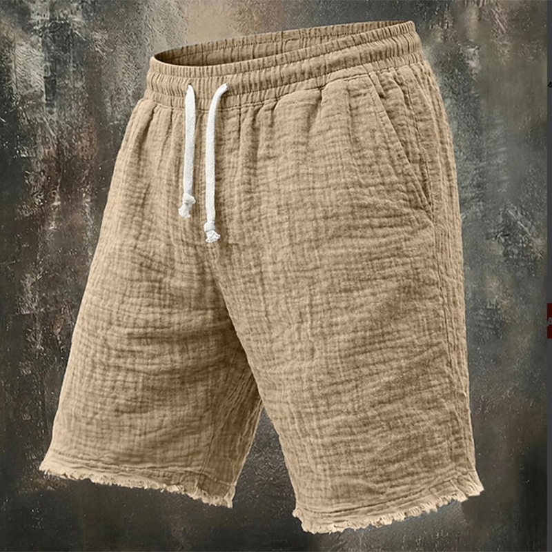 Модные рваные льняные шорты дл – обзор и цена Short Linen Drawstring