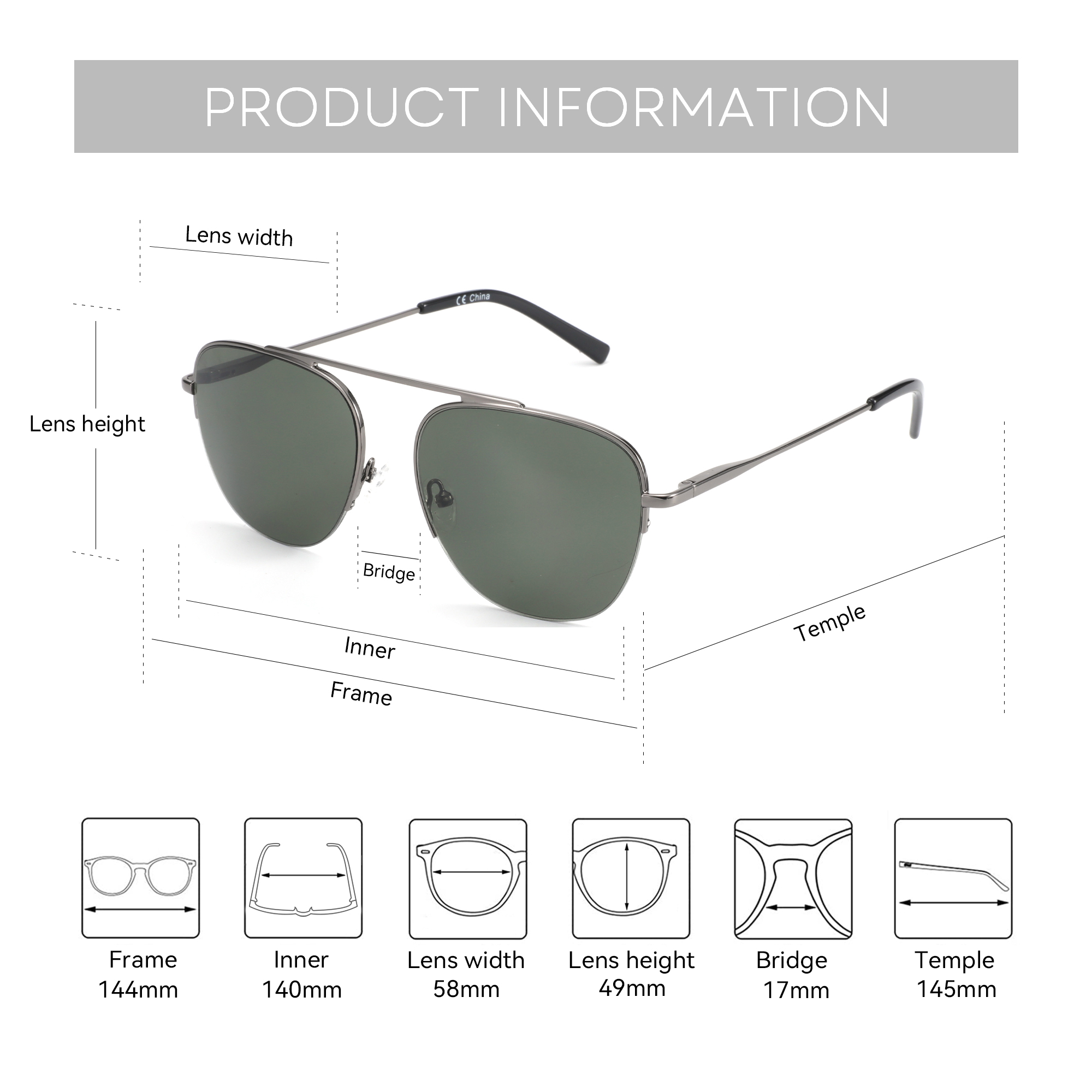 BLUEMOKY модные поляризационны – обзор и цена Sunglasses Aviator Polarized