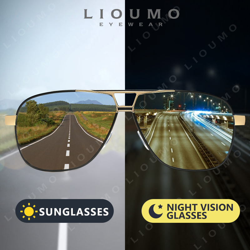 Солнцезащитные очки LIOUMO для – обзор и цена Sunglasses Aviator Polarized