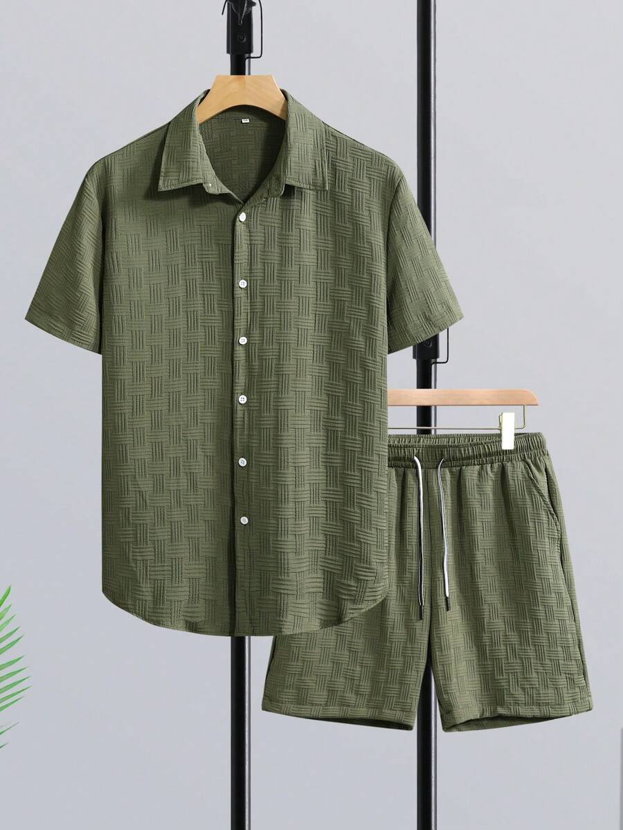 Мужской комплект Manfinity RSR – обзор и цена Short Linen Drawstring
