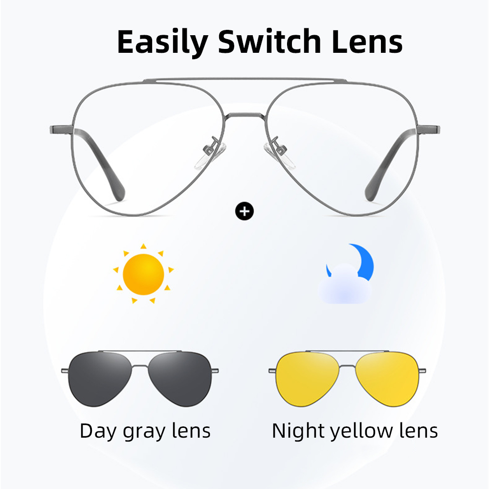 VIVIBEE авиационные магнитные  – обзор и цена Sunglasses Aviator Polarized