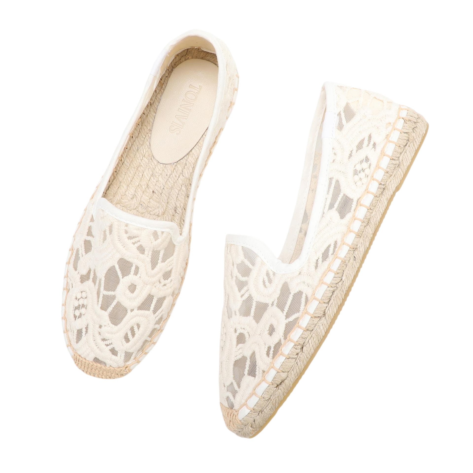 Женские кружевные эспадрильи б – обзор и цена Espadrille Slip On